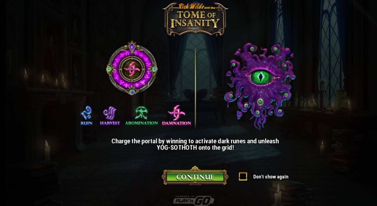 Rich Wilde And The Tome Of Insanity (Play’n GO) Image 1